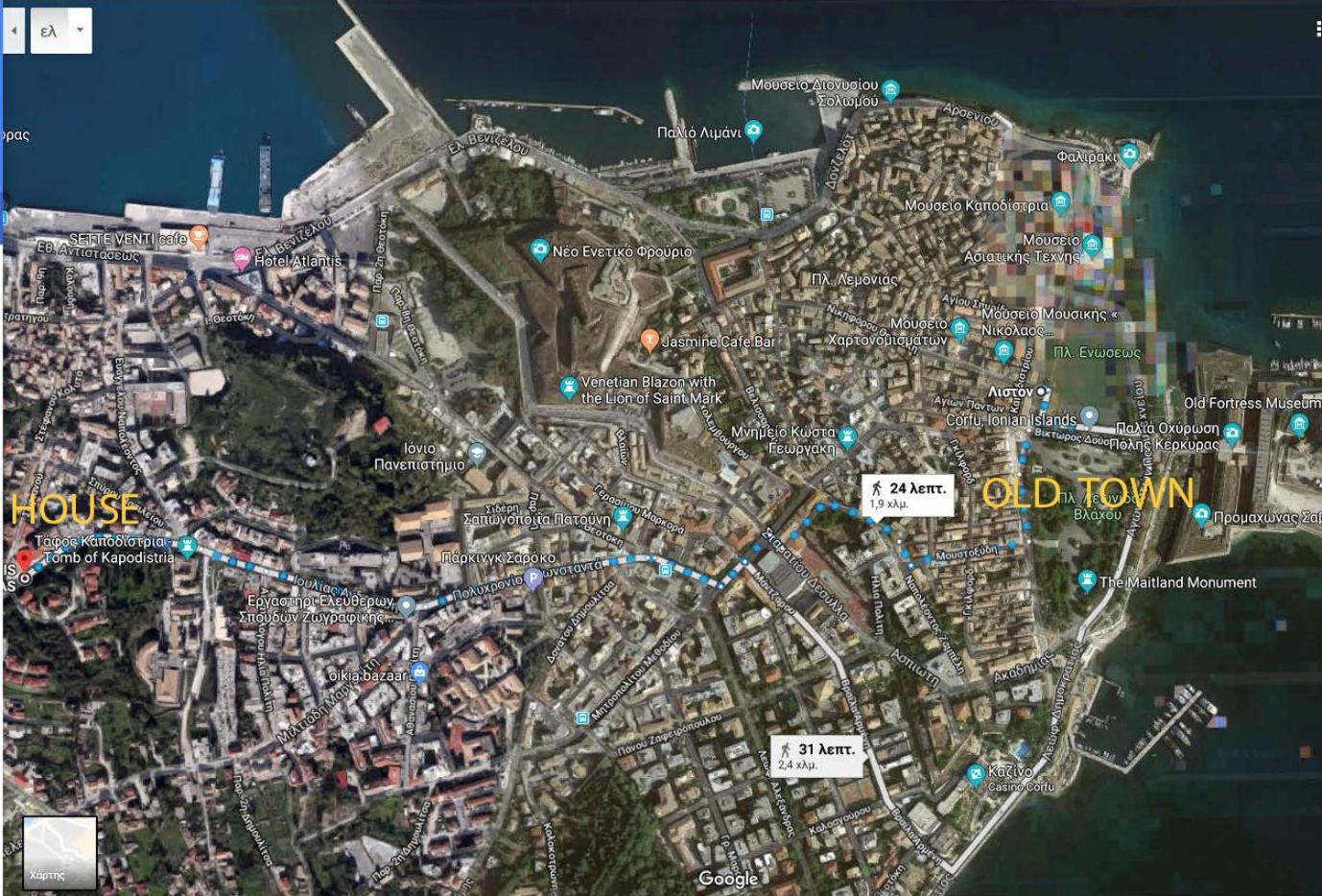 B&B In Corfu Town Exteriér fotografie