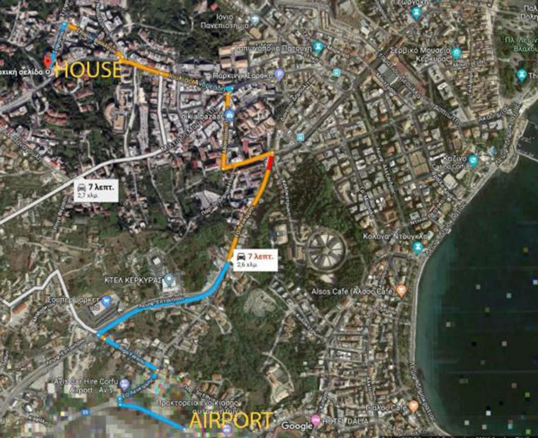 B&B In Corfu Town Exteriér fotografie